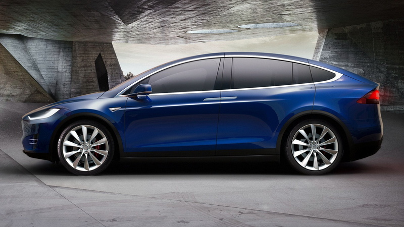 Car, SUV, Electric Car, 1080P, Luxury Car, Blue Car, Mid-Size Car, Crossover Car, Tesla Motors, Tesla Model X P90D