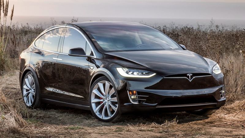 Tesla Motors, Luxury Car, Car, SUV, Mid-Size Car, Electric Car, Tesla Model X P90D, Black Car, 1080P, Crossover Car