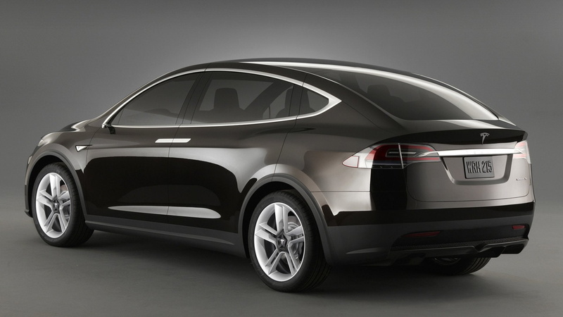 Tesla Model X Prototype, 1080P, Mid-Size Car, Tesla Model X, Luxury Car, Tesla Motors, Crossover Car, Car, SUV, Black Car, Electric Car