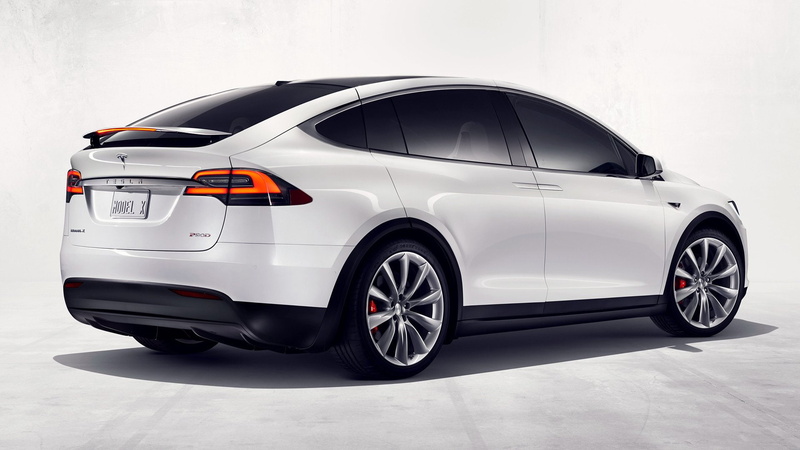 Tesla Model X P90D, 1080P, Car, Electric Car, Tesla Motors, White Car, Mid-Size Car, Luxury Car, Crossover Car, SUV