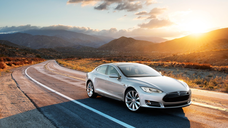 grey., coupe, sunset, Tesla model x, 4K, electric, luxery