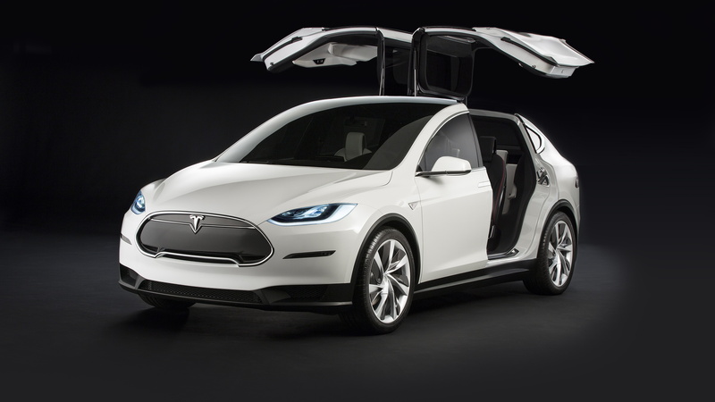 5K, suv, 2016, concept, tesla, Tesla model x, electric cars, car, white