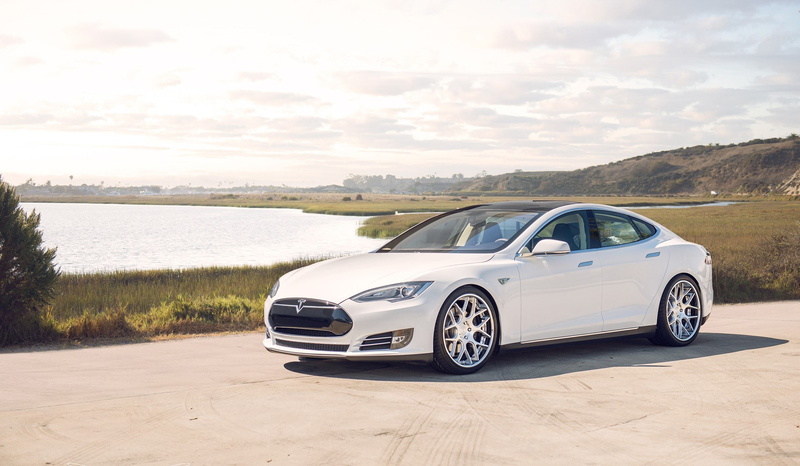 front, white, model, s, tesla, model s, 1080P, Sedan