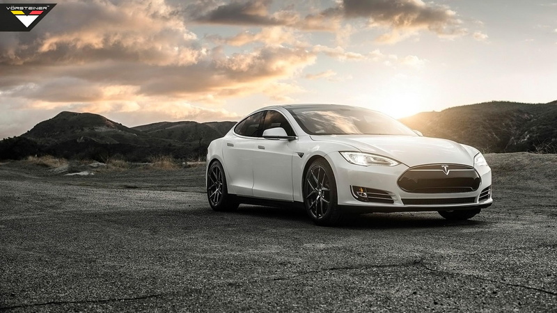 cars, p, s, white, model, tesla, vorsteiner, 2014, 1080P