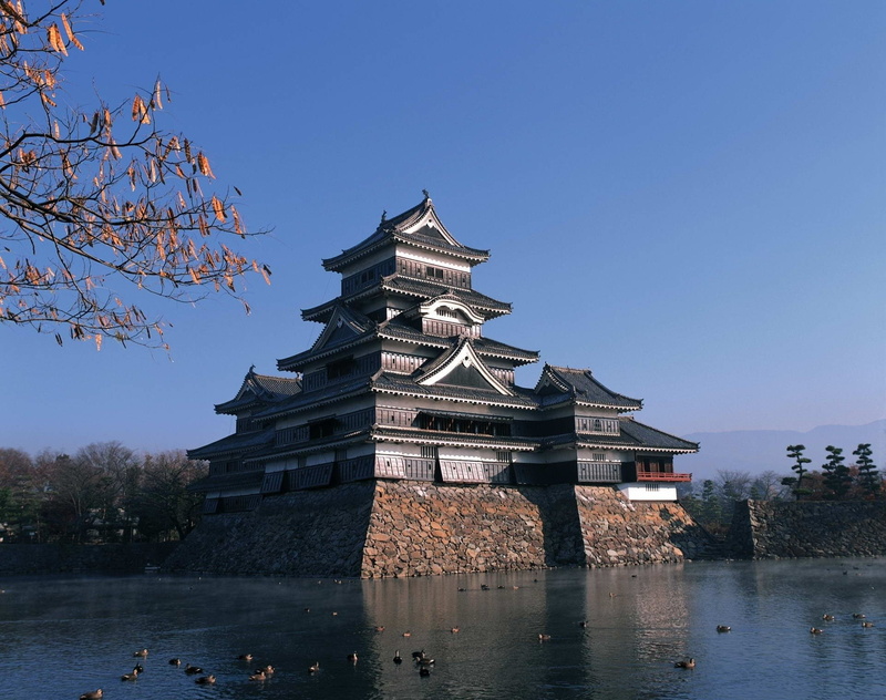 Japan, 1080P, Castle, Castles, Matsumoto Castle, Fall