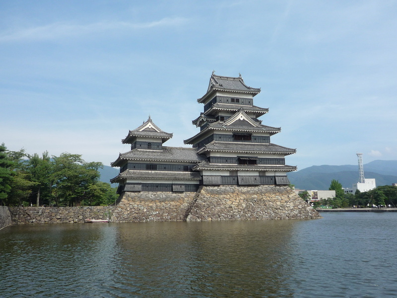 religion, nagano, day, cloud - sky, outdoors, belief, built structure, architecture, building, no people, spirituality, sky, building exterior, castle