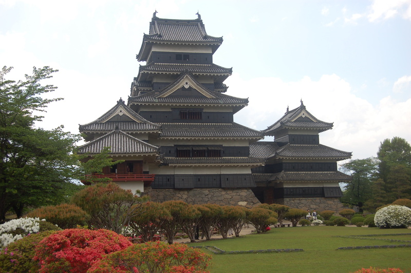 Matsumoto, Honshu, Japan, Palace, castle, 2K