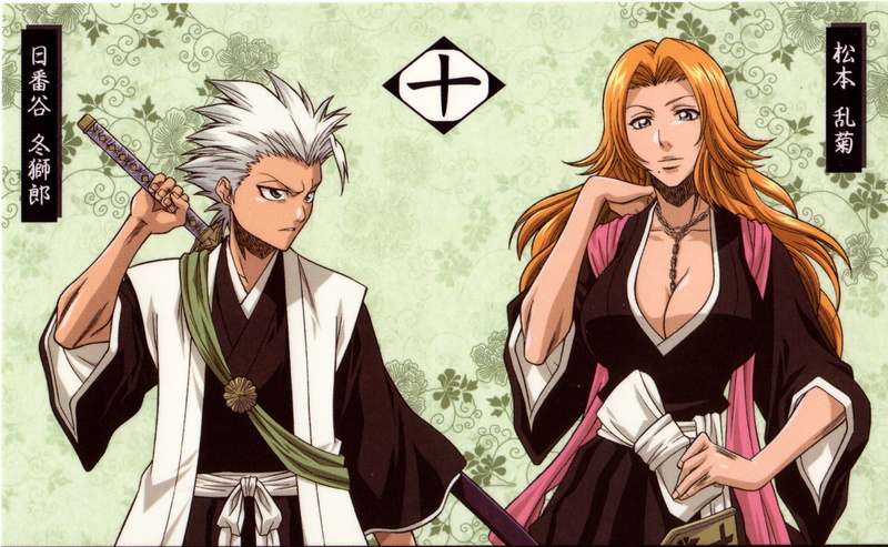 hitsugaya, matsumoto, hd, toshiro, 2K, Matsumoto Rangiku, bleach, rangiku, anime, x, art