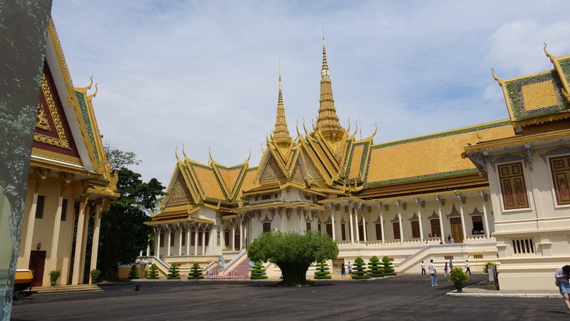 no people, nature, history, the past, spirituality, Cambodia, built structure, building, 4K, ornate, travel, spire, outdoors, Phnom Penh, travel destinations