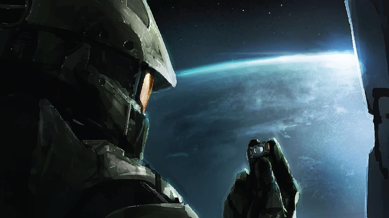 Master Chief, fan art, 1080P, Halo