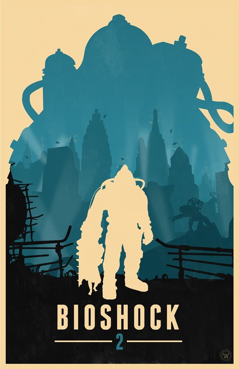 communication, mid adult men, BioShock 2, business person, video games, digital composite, building exterior, sky, people, men, silhouette, males, 720P
