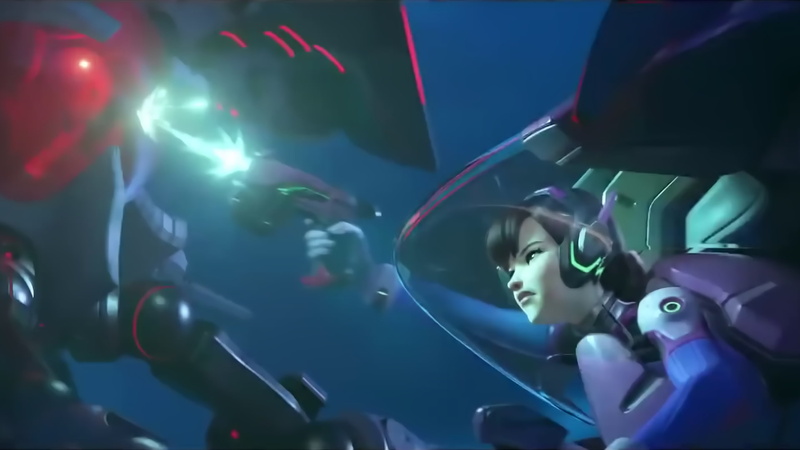 reflection, young women, real people, 1080P, people, Overwatch, D.Va (Overwatch), transportation, men, women, car, indoors, illuminated, anime girls, young adult