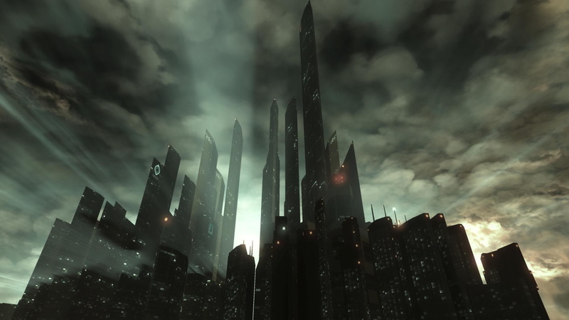 mombasa, odst, tower, Video Games, Landscapes, games, city, skyscrapers, hd, x, halo, art, 1080P, new, video