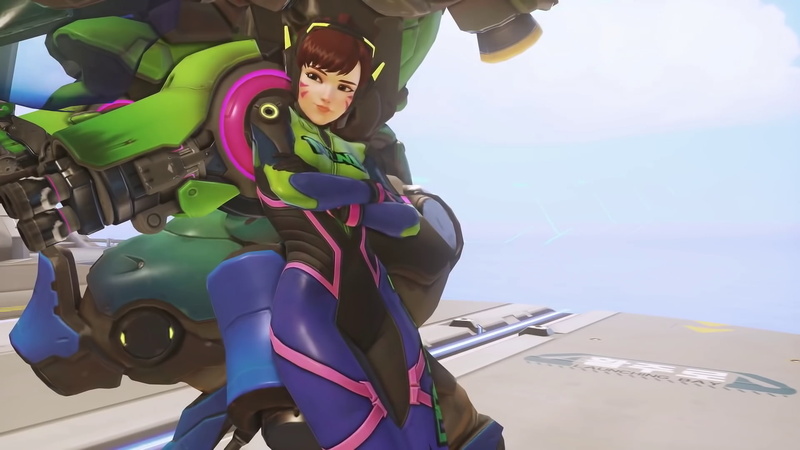 Gamer, amusement park ride, sunlight, anime girls, men, outdoors, fun, enjoyment, women, day, Overwatch, child, emotion, leisure activity, lifestyles, sky