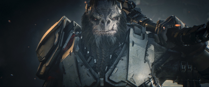 people, animal body part, dark, representation, front view, livestock, aggression, domestic animals, halo wars 2 4k hd  picture, portrait, indoors, animal wildlife