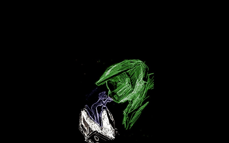 x, games, hd, video, Cortana, 1080P, halo, master, art, chief