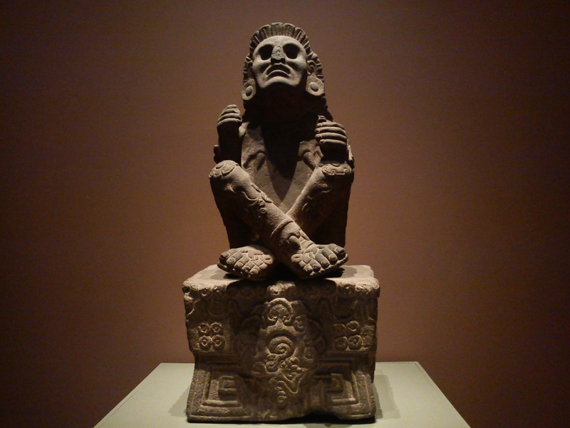architecture, sculpture, religion, art and craft, close-up, belief, indoors, human representation, Mexico, wall - building feature, creativity, Aztec, 2K