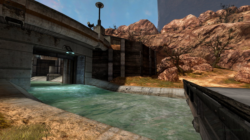 Planet Reach, screen shot, water, 4K, Hydroelectric, in-game, PC gaming, dam, Powerhouse (Multiplayer Map), Halo Reach