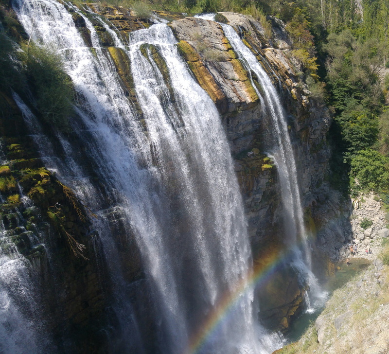 nature, waterfall, power in nature, water, land, landscape, 1080P, no people, long exposure, day, beauty in nature, rock formation, power, travel destinations