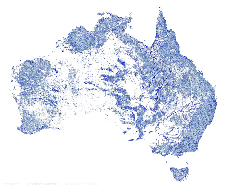 map, 5K, stream, river, Australia