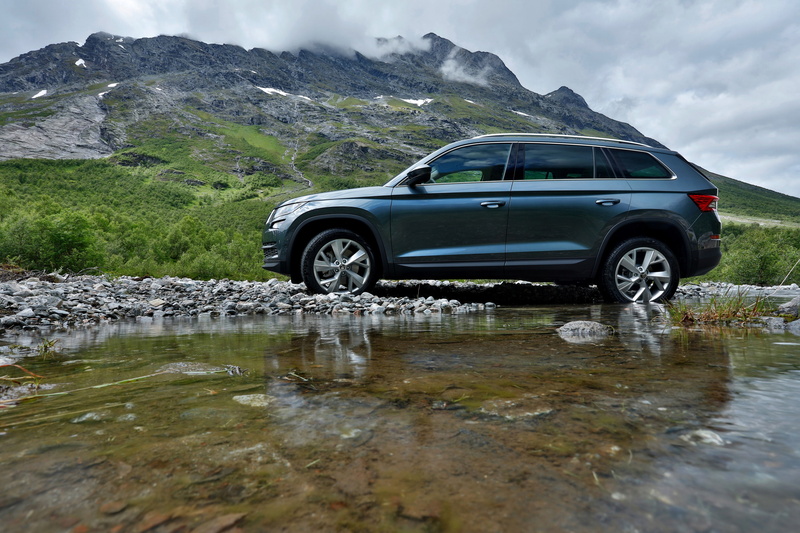 2016, water, SUV, Skoda, Kodiaq, 2K, shore