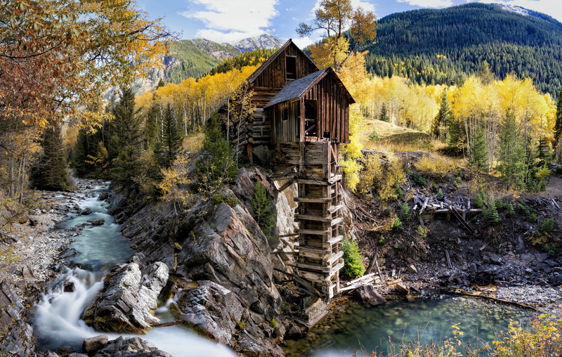 Crystal Mill, 5K, Colorado, United States