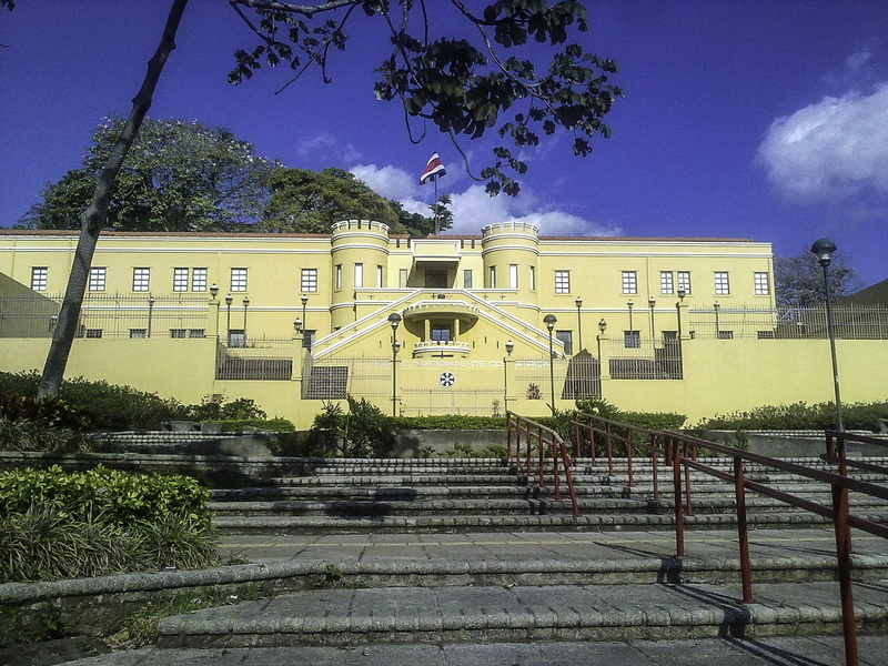 protection, National Museum of Costa Rica, building, city, plant, san, nature, jose, national, staircase, day, building Exterior, built structure, barrier
