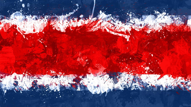 world cup 2014, rica, 1080P, costa, cup, costa rica flag, world, costa rica, flag, world cup