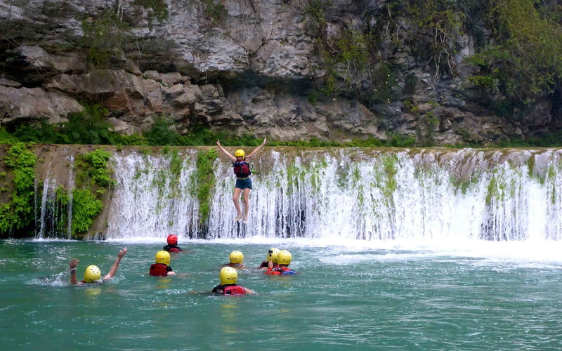 naturaleza, salto, cascadas, micos, 1080P