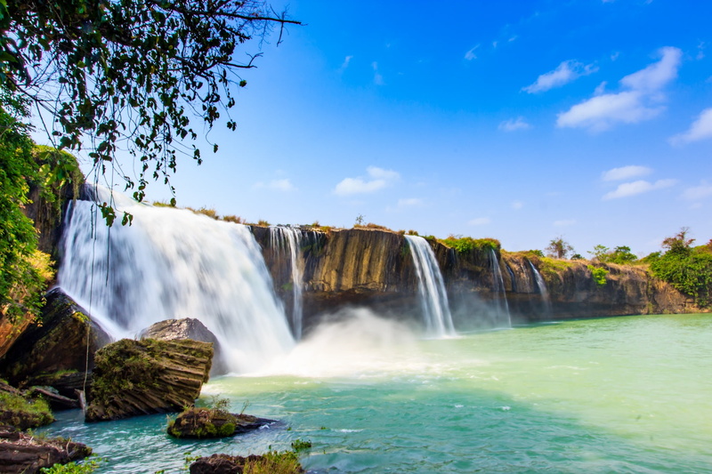 flowing water, falling, environment, nur, tropical Rainforest, male, sky, stream, flowing, plant, scenics, long exposure, dak, mountain, motion, waterfall