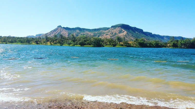 clear sky, tree, outdoors, beauty in nature, dom, tocantins, scenics - nature, tocantins river, mountain peak, water, non-urban scene, beach, idyllic, 2K