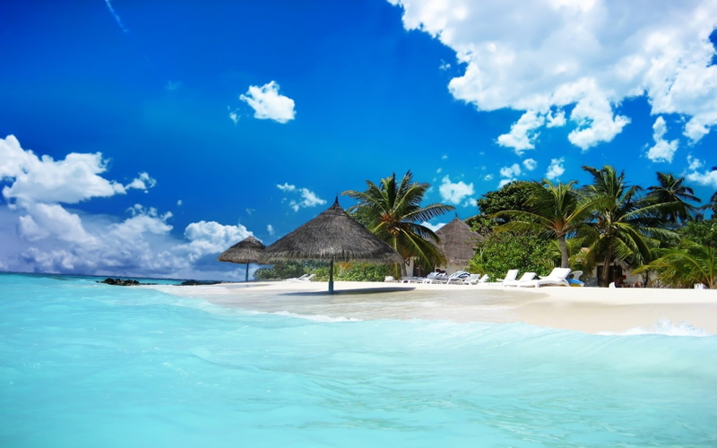 nature, sun, hut, sand, journey, sea, hotel, coastline, island, caribbean Sea, tranquil Scene, tourism, relaxation, outdoors, scenics, thatched roof, tahiti