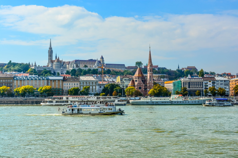 travel, cathedral, building exterior, no people, built structure, government, buda, city, outdoors, budapest, castle hill, autumn, boat, scenic, hungary