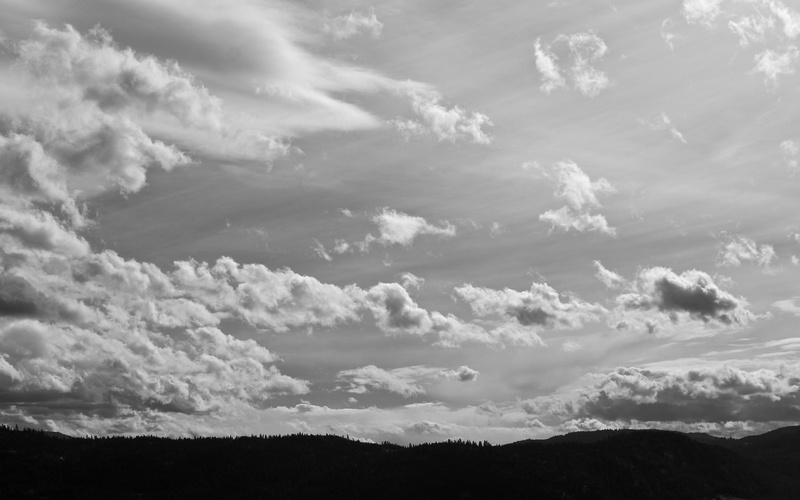 thunderstorm, low angle view, beauty In Nature, environment, clouds, nature, contrast, tranquil scene, backgrounds, 2K, blue, hill, black And White, moody Sky