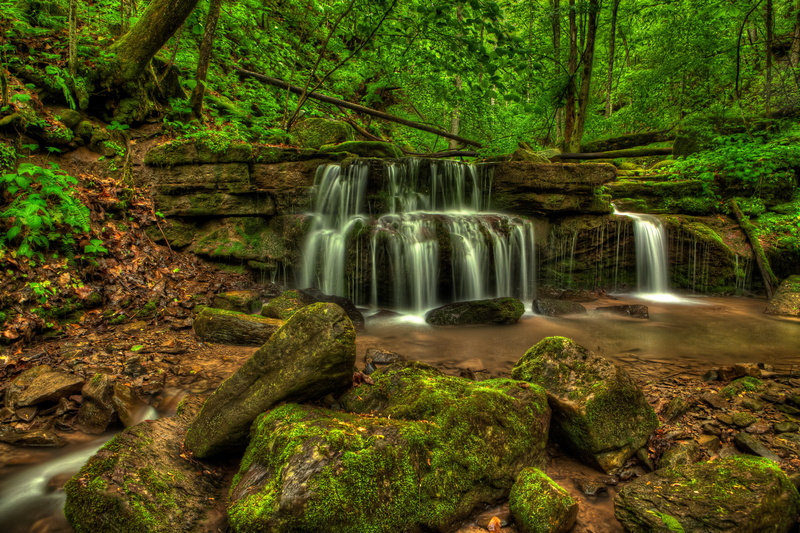 west, falls, gorge, new, nature, waterfalls, usa, branch, moss, river, stones, big, virginia, 5K