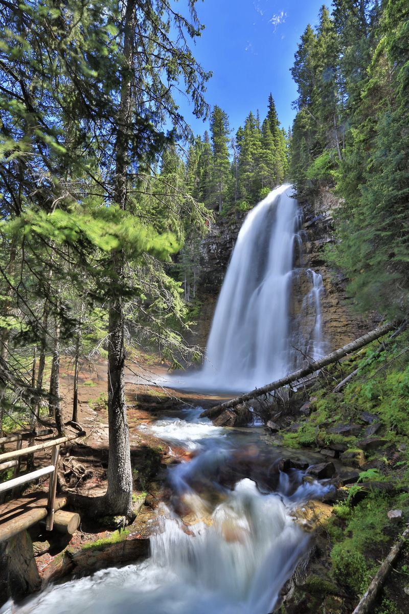 power in nature, non-urban scene, long exposure, outdoors, place, growth, 4K, hiking, falling water, flowing, scenics - nature, solid, waterfalls, scenery