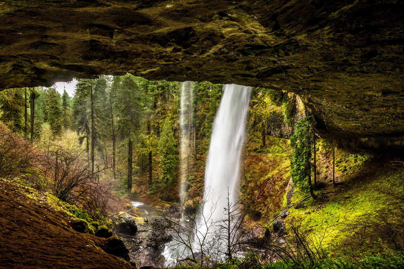 falls, nature, parks, silver, usa, park, state, 4K, forests, waterfalls