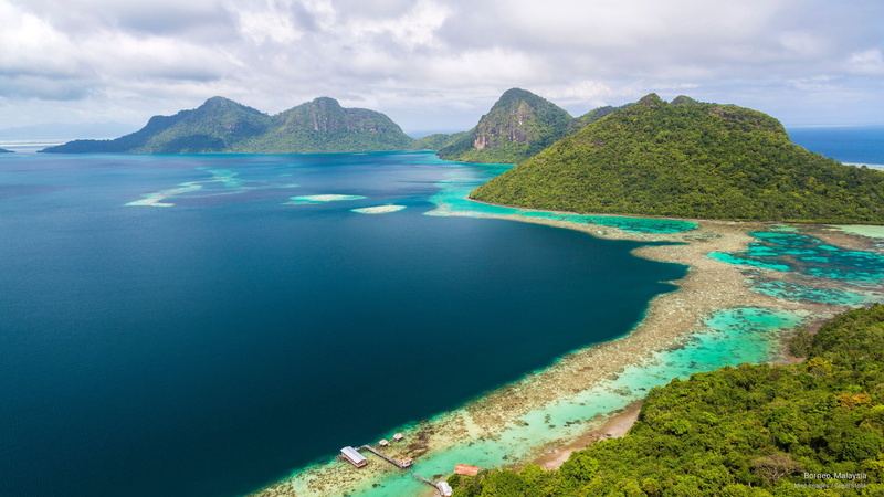 borneo, 2K, malaysia, Islands