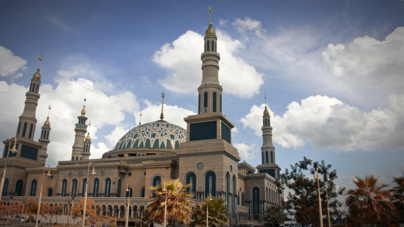 Indonesia, Borneo, Islam, East Kalimantan Province, Religious, Samarinda Islamic Center, Samarinda, 1080P