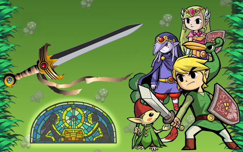The Legend Of Zelda: The Minish Cap, Zelda, Vaati (The Legend Of Zelda), Link, 720P, Ezlo (The Legend Of Zelda)