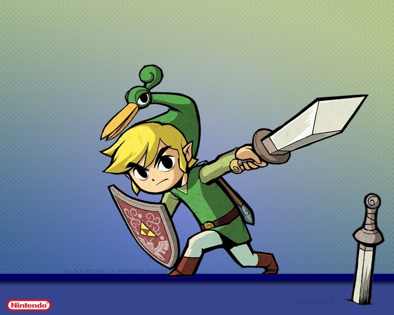 retro styled, communication, humor, sign, mammal, 720P, nature, Zelda, Link, vertebrate, cartoon, The Legend Of Zelda: The Minish Cap, green color, art and craft