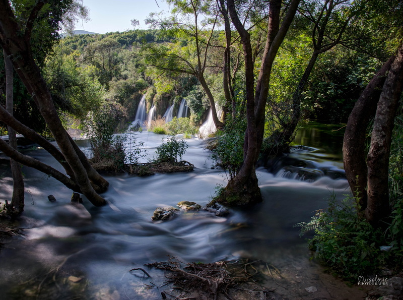 land, bosnia, tree, tranquil scene, Others, Europe, trees, rainforest, beauty in nature, green, waterfall, falling water, motion, solid, nature, growth
