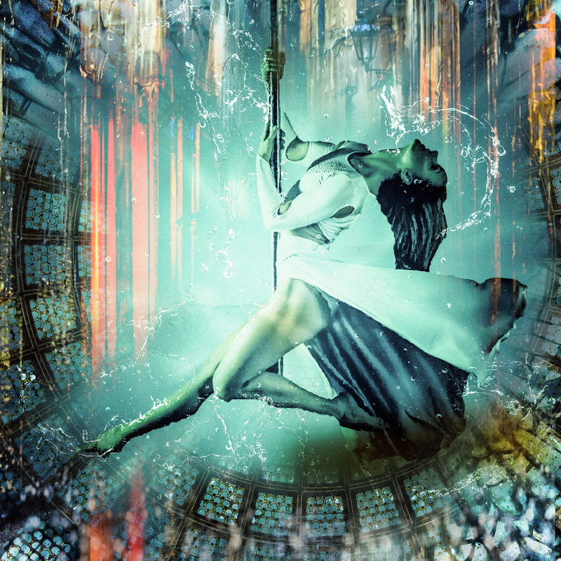 built structure, window, light, dance, ease, 2K, sorrow, model, scene, winter, digital composite, frozen, cold temperature, glass - material, reflection