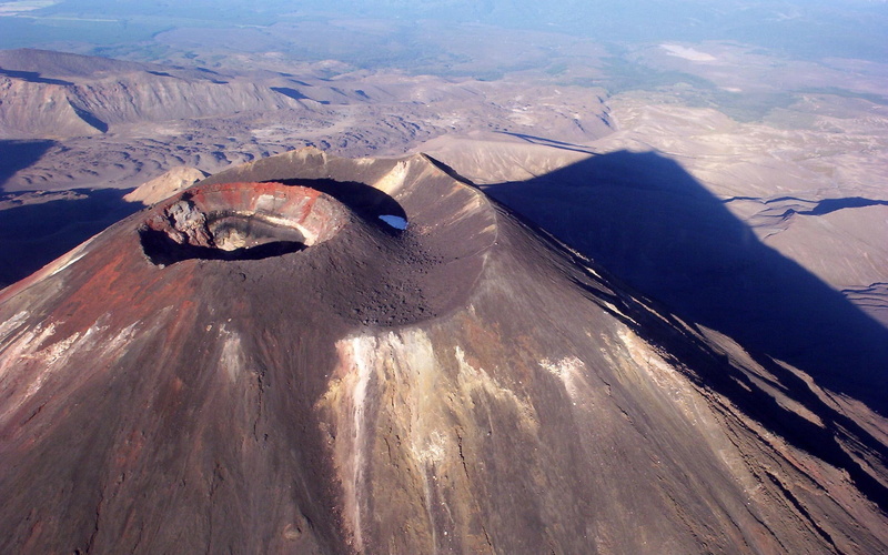 1080P, nature, crater, volcano, mountain, hd