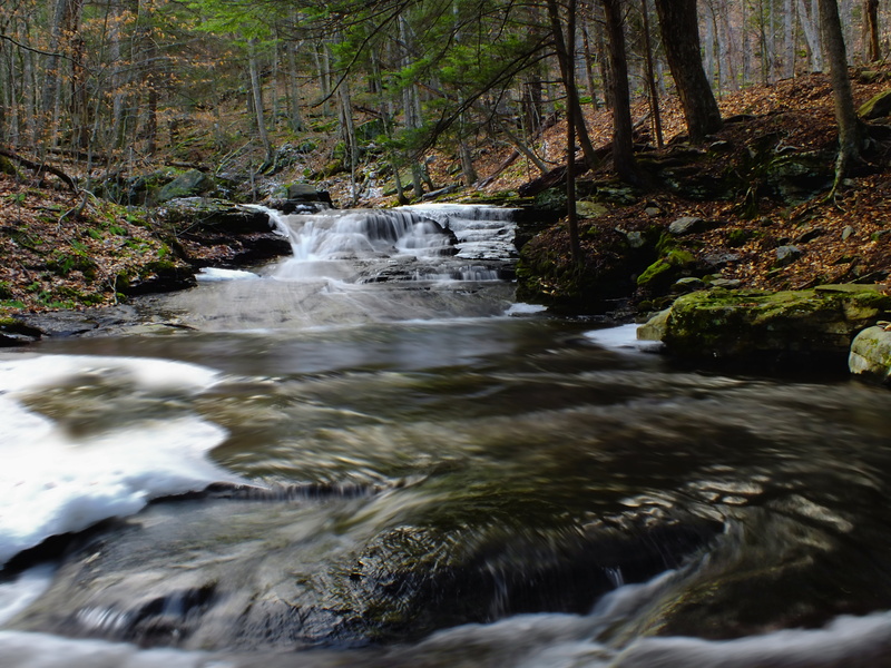 Worlds End State Park, lapse, tree, ice, 4K, Pennsylvania, landscape, waterfall, Loyalsock State Forest, ravine, nature, outdoors, river, rock - Object
