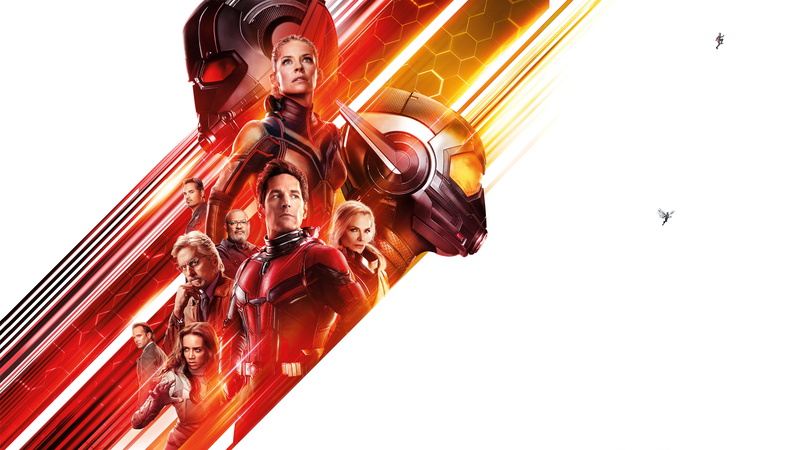 Michael Douglas, The Wasp, Michael Peña, Michelle Pfeiffer, 4K, 8K, Evangeline Lilly, Hannah John-Kamen, 8K, Paul Rudd, Ant-Man and the Wasp, Ant-Man