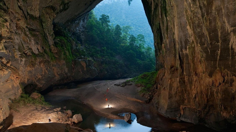 rock - object, son doong cave, geology, phon nha-ke bang national park, rock, national park, cave, solid, kingdom, beauty in nature, non-urban scene, arch