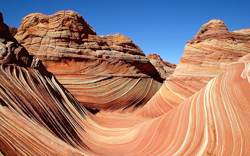 sky, landscape, arizona, tourism, slot Canyon, non-urban scene, orange Color, canyon, nature, rock, valley, stone - Object, outdoors, utah, rock - Object