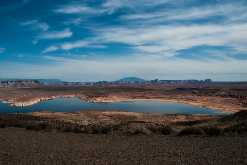 cloud - sky, arid climate, scenics, scenery, outdoors, powell, no people, dam, arizona desert, idyllic, lake, landmark, climate, lake powell, arizona, beauty in nature