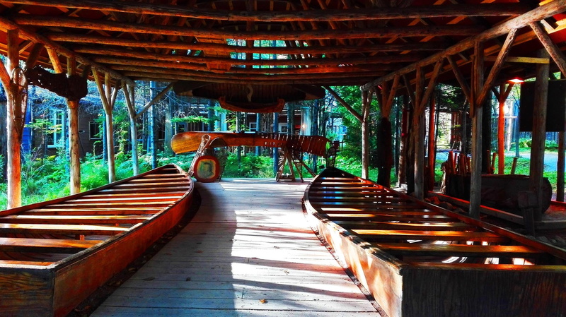 architecture, indian, bridge, civilization, absence, aborigines, history, built structure, wood, native american, empty, footpath, canada, reserve, bridge - man made structure